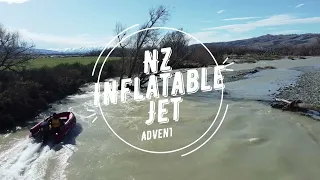 Inflatable Outboard Jet Manuherekia River New Zealand