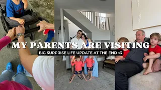 My Parents Are Visiting + Surprise Update At The End!!
