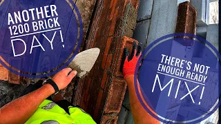 Bricklaying Vlog - The First Day of Summer!