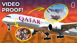 Qatar Airways Releases Video Of Airbus A350 Damage