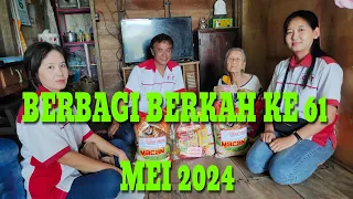 BERBAGI BERKAH KE 61 BULAN MEI 2024