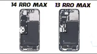 So sánh NỘI THẤT iPhone 14 Pro Max và iPhon 13 Pro Max [Reaction]