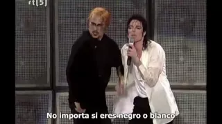 Michael Jackson - Black or white Live Munich (Subtitulado español)