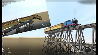 THOMAS AND FRIENDS THE DESERT! - HOW FAST CAN U RIDE? - JUMP SCARED! - TRAINZ RAILROAD SIMULATOR