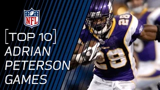 Top 10 Adrian Peterson Games of All Time | NFL