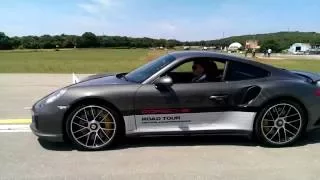 Porsche 911 Turbo S Launch Control demo