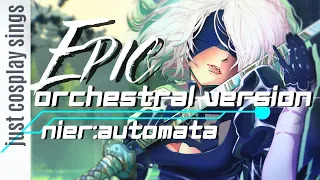 NieR:Automata v1.1a OP "Aimer - Escalate" [EPIC ORCHESTRAL VERS]