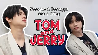 Yeonjun & Beomgyu are a living Tom and Jerry pt. 1