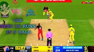 CSK VS RCB