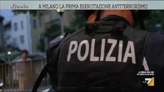 A Milano la prima esercitazione antiterrorismo
