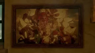 Zelda: BOTW (Link Hangs Up The Photo Of The Champions In His House) Secret Cutscene