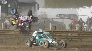 Autograss Crashes/Highlights, Yorkshire Dales, BAS Round 2, 16/7/23