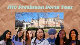 FRESHMAN DORM TOUR | JOHNS HOPKINS UNIVERSITY