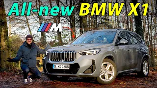 Now the best BMW SUV? 😮‍ 2023 BMW X1 M Sport petrol 23i (28i US) driving REVIEW!