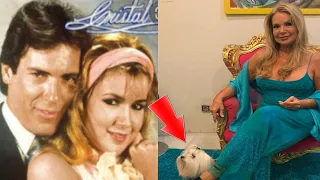 SOLA  CON UN  PERRO  A SUS 60 AÑOS ASI  VIVE JEANETTE  RODRIGUEZ   LA DE CRISTAL