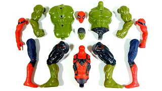 AVENGERS TOYS ASSEMBLE HULK SMASH VS SPIDER-MAN SUPERHERO