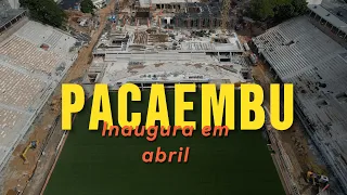 Pacaembu inaugura em abril / 2024