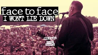 FACE TO FACE - I WON'T LIE DOWN - PUNK IN DRUBLIC, AUSTIN 2023 - FULL SONG WITH LYRICS - 4K