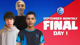 Clash Royale League 2021 | September Monthly Final | Day 1