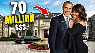 INSIDE Barack Obama's RICH Lifestyle 2023 | Net Worth, Fortune, Car Collection, Mansion