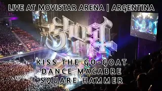 Ghost | Kiss the Go-Goat - Dance Macabre - Square Hammer | Live at Movistar Arena 🇦🇷 | 24/09/2023