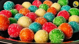 😋 No coconut sweet Balls|Only 2 ingredients| within 10 minutes|sweet balls| Easy sweet recipes|sweet