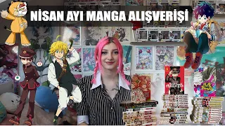 NİSAN AYI MANGA ALIŞVERİŞİ (900 + TL)