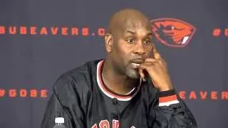 Gary Payton talks with Media about his Son