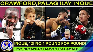 Hala! Crawford, pumalag kay Inoue bilang pound for pound king! Santisima, bigating Hapon ang kalaban