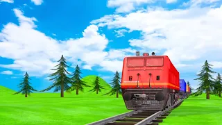 【踏切アニメ】あぶない電車 TRAINS PASSING ON CRAZIEST & DANGEROUS RAILROAD TRACKS #12