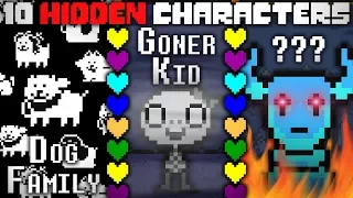 10 Secret UNDERTALE Characters You Never Knew Existed! Undertale Theory | UNDERLAB