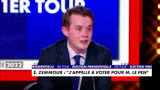 "Et oui, je vais voter pour le diable" (Stanislas Rigault, porte-parole de Zemmour)