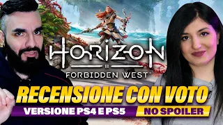 HORIZON FORBIDDEN WEST: RECENSIONE CON VOTO | versione PS5 e PS4 | NO SPOILER