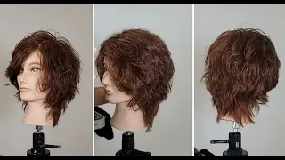 Creative Layers Bob Haircut Tutorial | Corte de pelo corto en capas para mujer