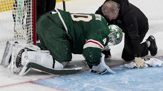 NHL: Goalies Getting Hit Part 6