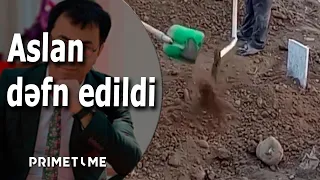 Dəhşətli qəzada ölən tanınmış müğənni Aslan Hüseynov anasının yanında dəfn edildi - GÖRÜNTÜLƏR