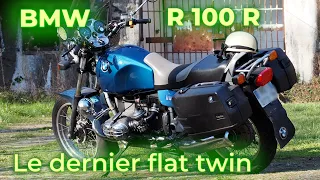 BMW R100R de 1992: le dernier flat twin emblématique 2 soupapes de BMW. #moto #BMW #r100