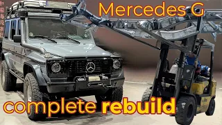 Mercedes G W463 complete rebuild (44 chapters)