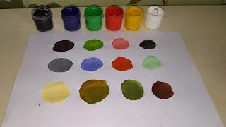 #colormixing from 6 colors