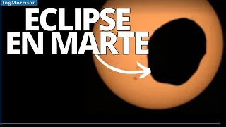 TAMBIÉN OCURRE ECLIPSE EN MARTE un sorprendente DESCUBRIMIENTO ASTRONÓMICO EN EL PLANETA ROJO