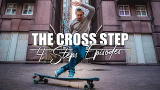 Longboard tutorial for beginners / The Cross Step