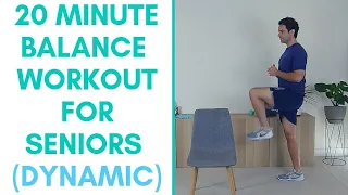 Beginner Balance Exercises For Seniors (Dynamic) | Balance Exercise For Seniors | More Life Health