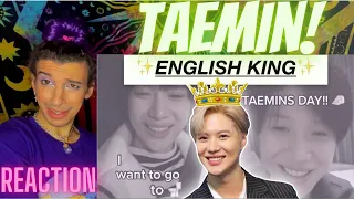 Taemin's English will clear your skin (tiktok compilation feat.SHINee) | REACTION