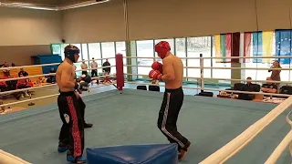 Kiril Pshonko Lithuania kickboxing championship semi final 81 kg (full contact) 2022.04.30