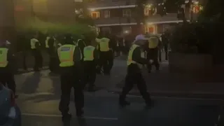 Police Break Up Illegal Rave In London