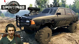 Москвич 2141 Варан для Spintires. Достойный корч