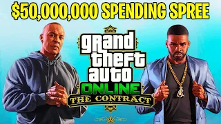 GTA 5 Online: The Contract DLC $50,000,000 SPENDING SPREE - New Heist, All New Cars & More