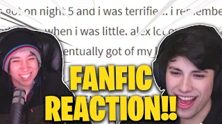 Quackity And GeorgeNotFound REACT To FANFICTION!