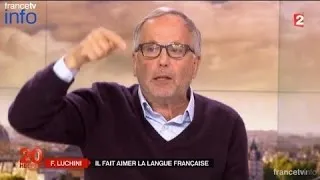 Fabrice Luchini : Le magicien de la langue française au JT de 20h - 22/05 ✶497