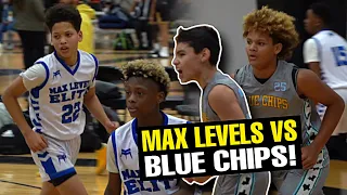 2029 Blue Chips vs Max Levels Elite | Linc Fraizer & Chris Martinez Combined for 37 Points!